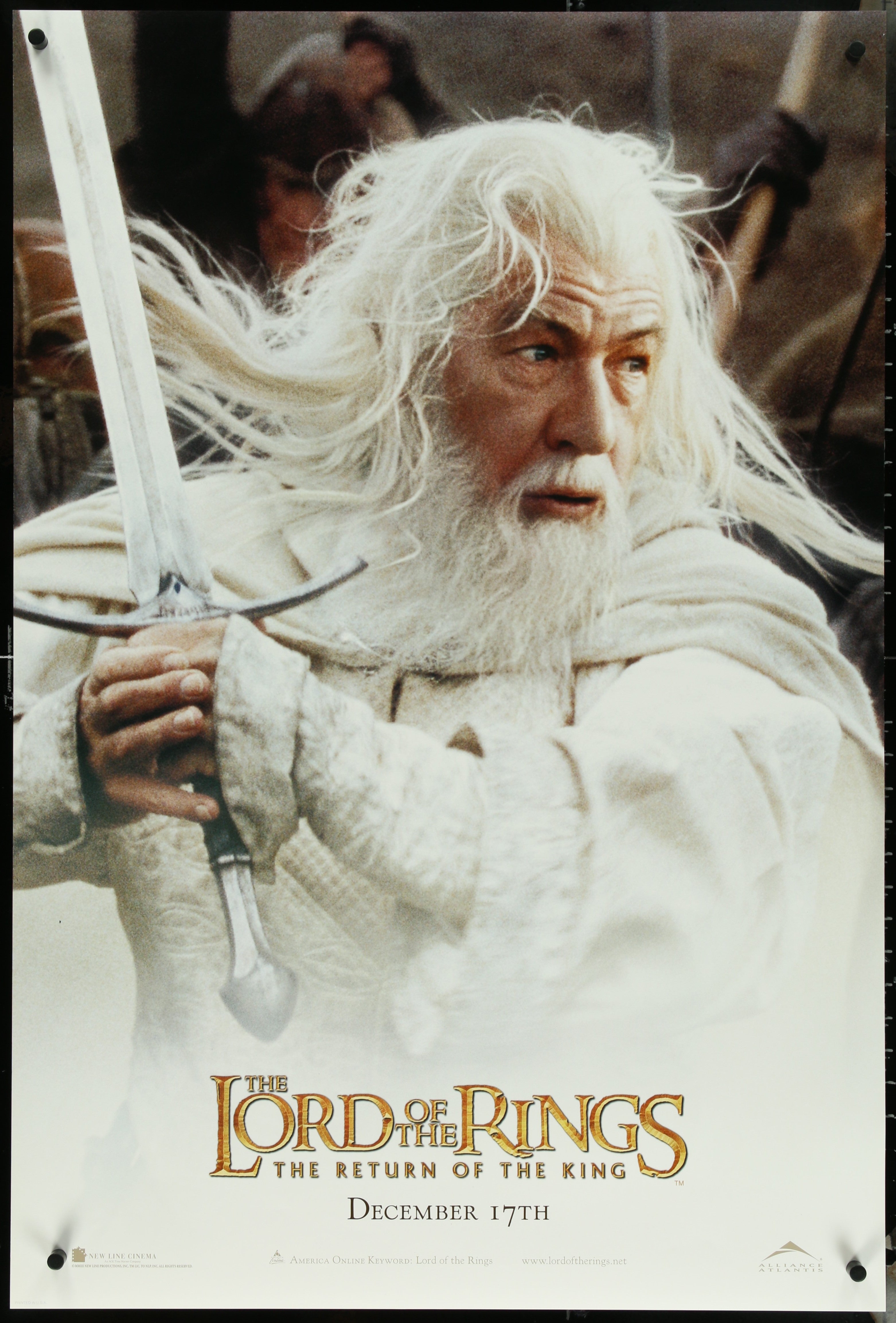 The Lord Of The Rings: The Return Of The King (2003) Original US One Sheet Movie Poster
