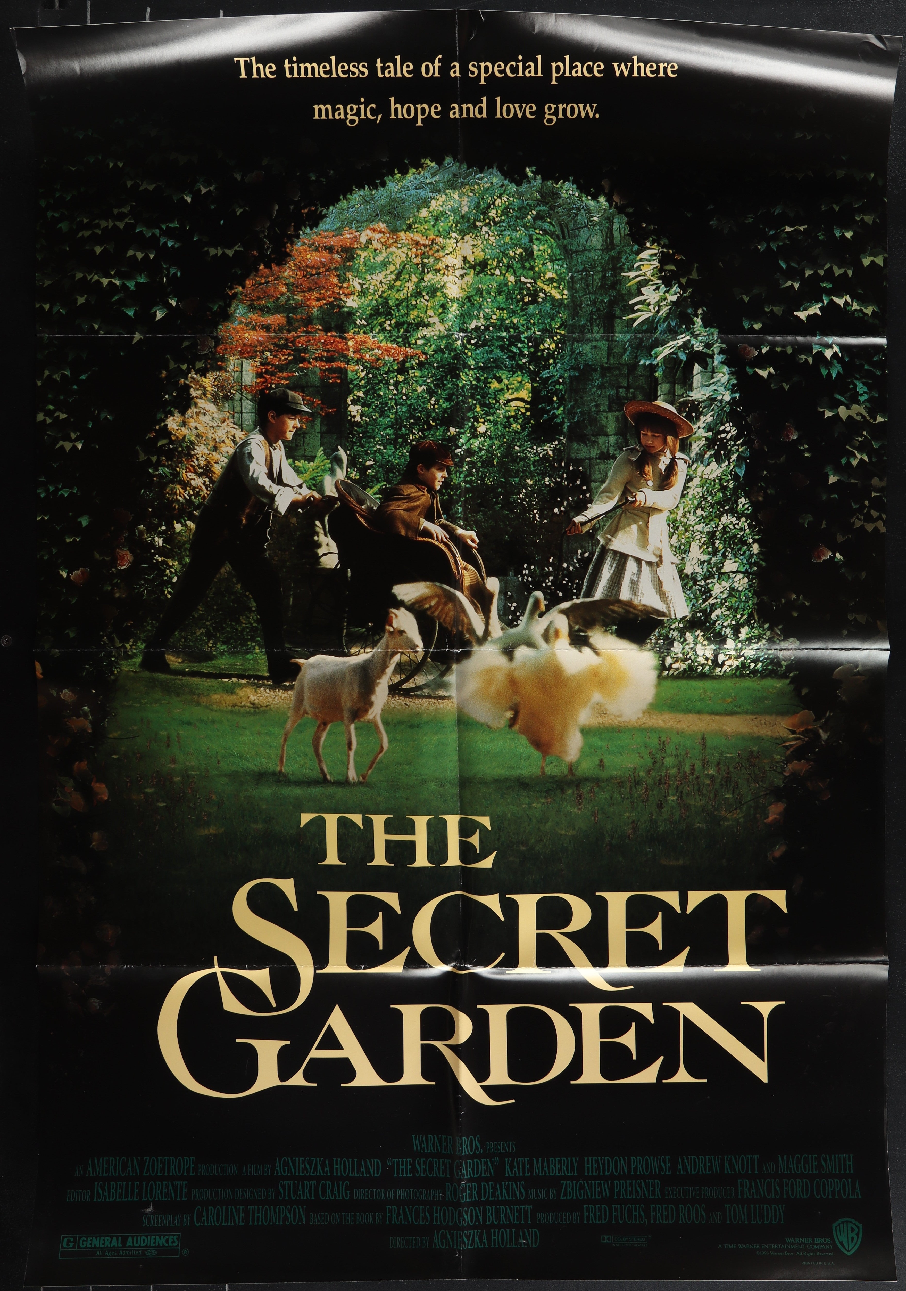 The Secret Garden (1993) Original US One Sheet Movie Poster