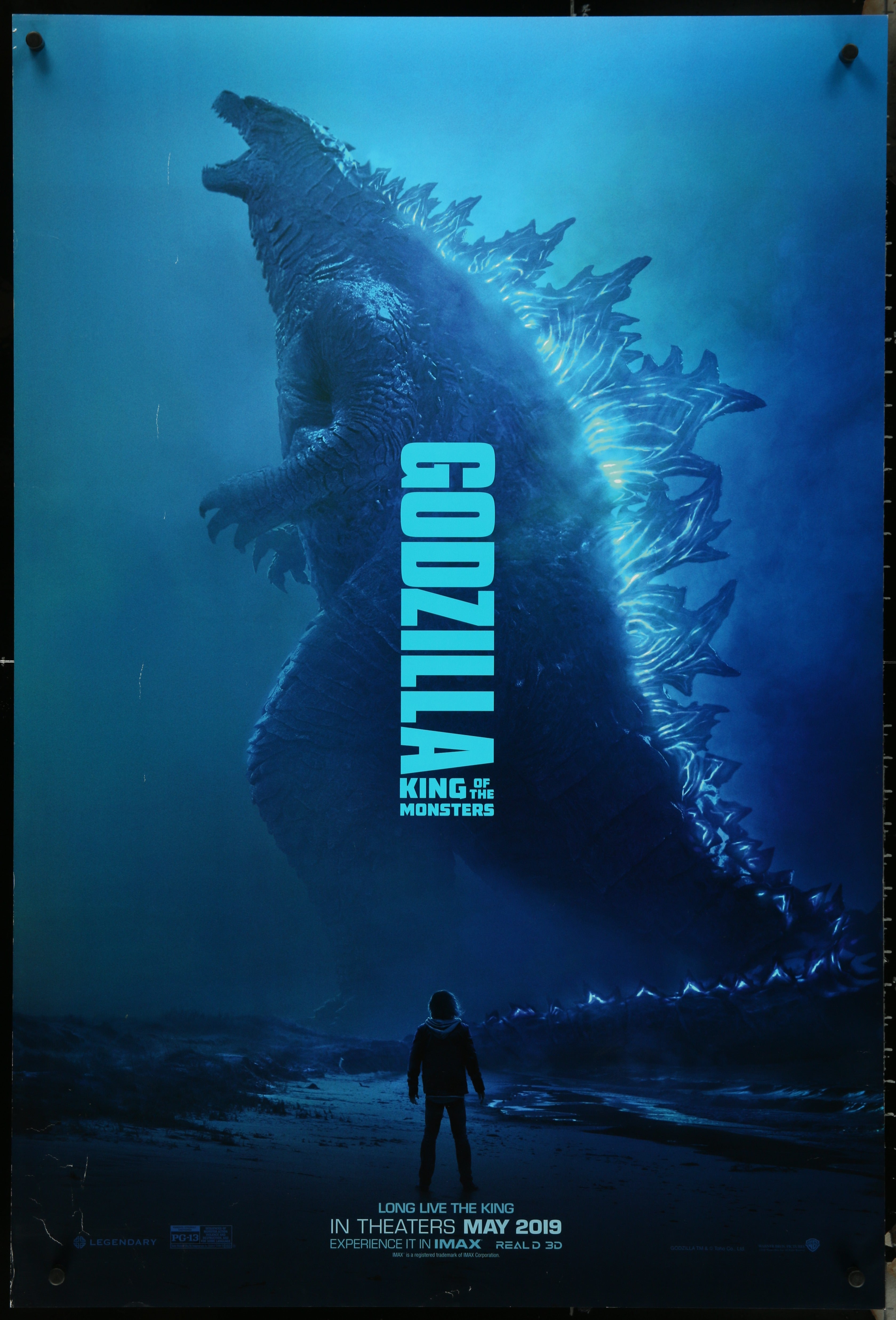Godzilla King Of The Monsters (2019) Original US One Sheet Movie Poster