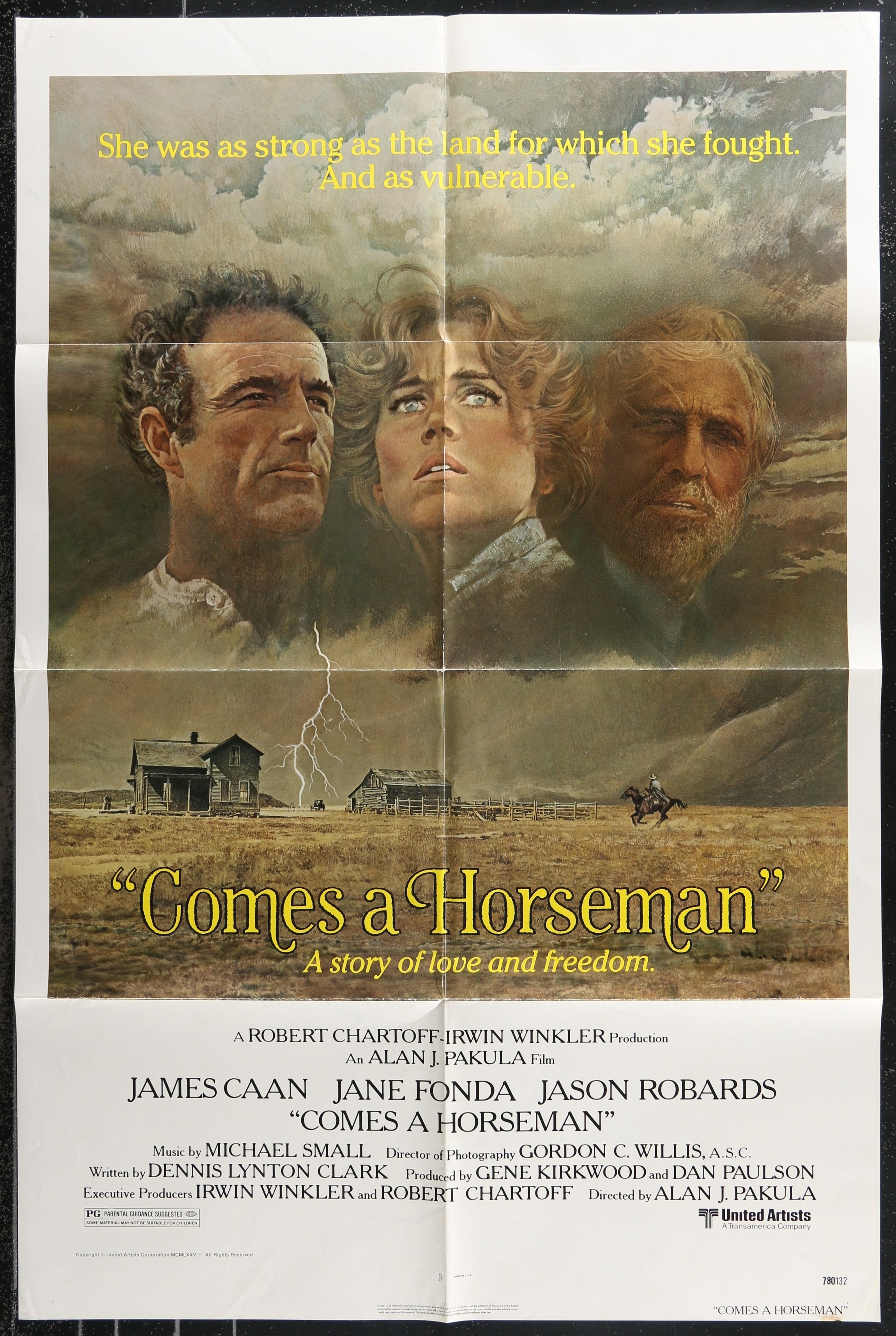 Comes A Horseman (1978) Original US One Sheet Movie Poster