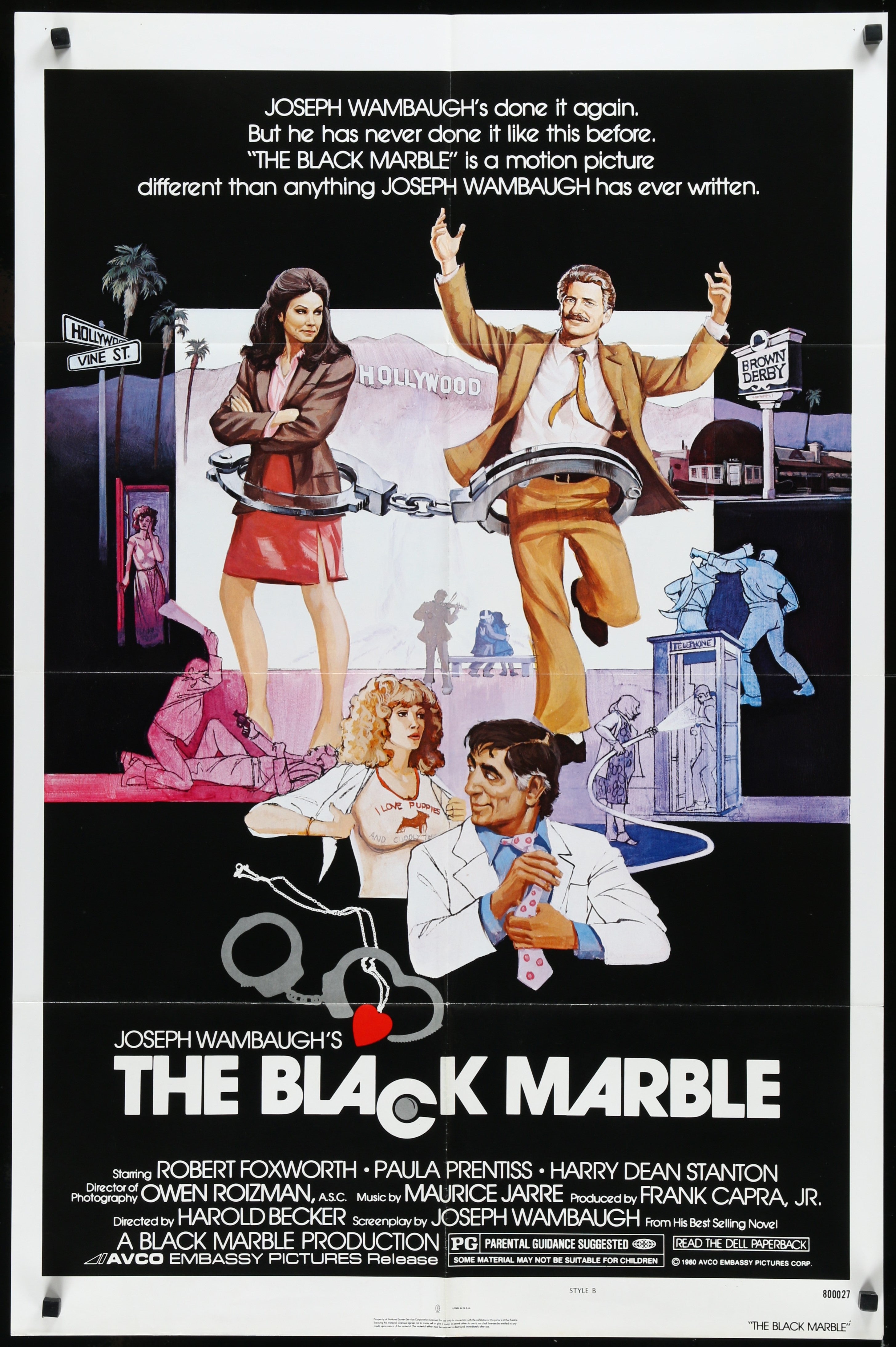 The Black Marble (1980) Original US One Sheet Movie Poster