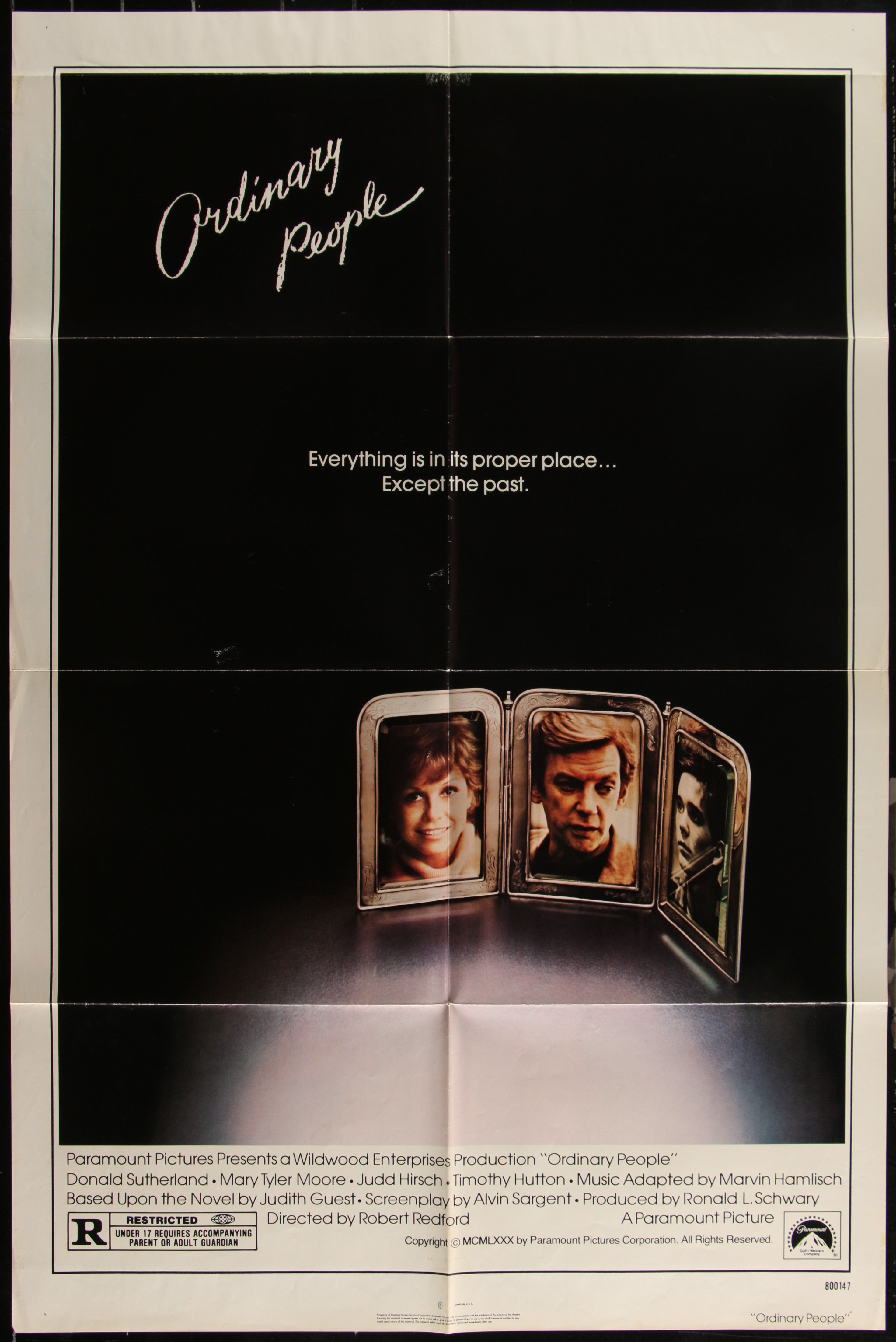 Ordinary People (1980) Original US One Sheet Movie Poster