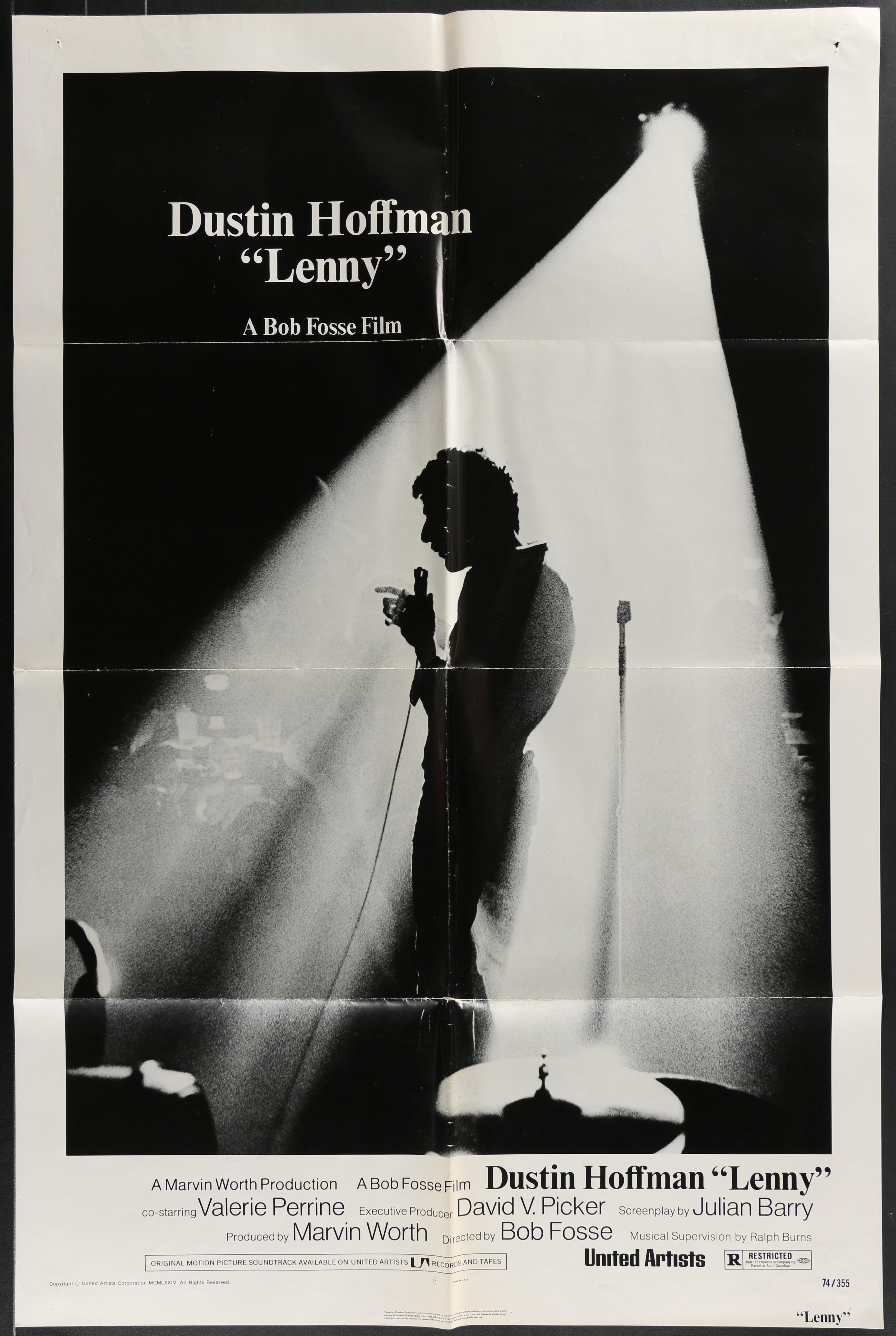 Lenny (1974) Original US One Sheet Movie Poster