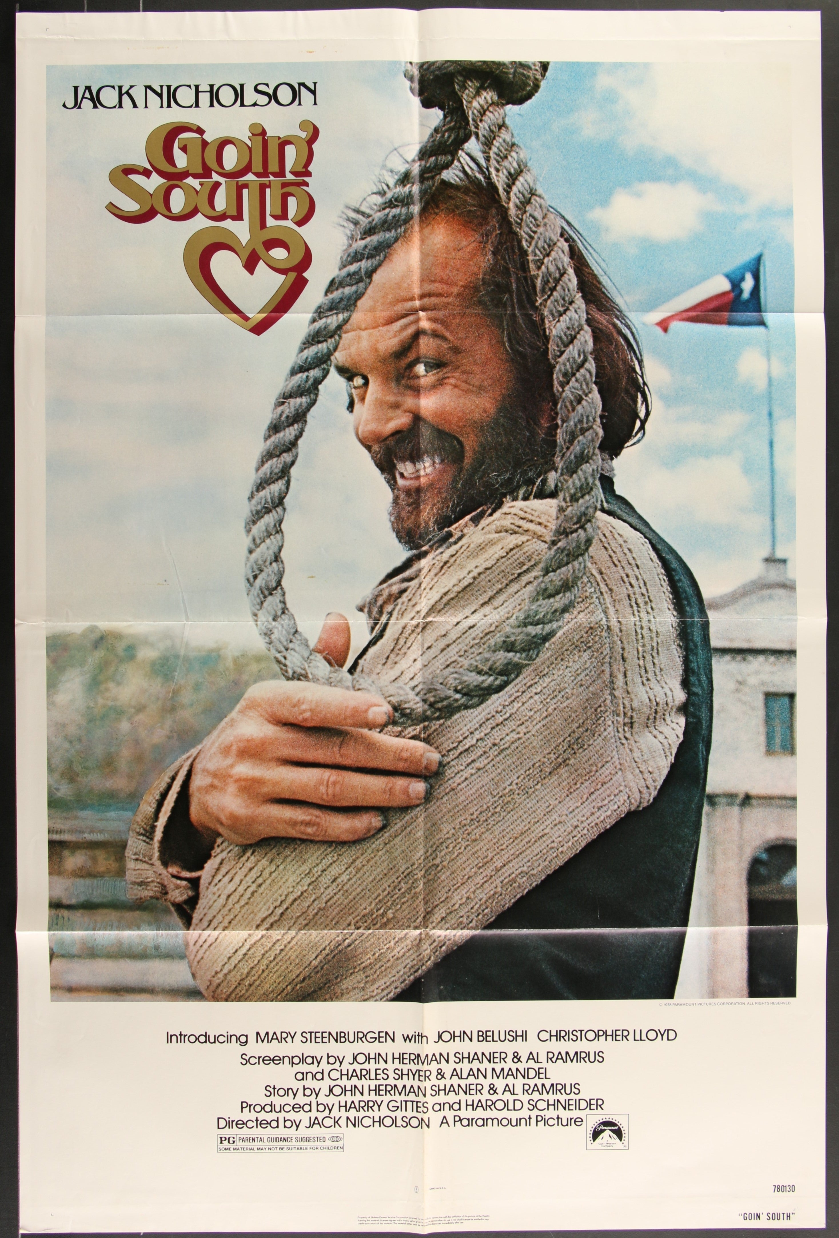 Goin' South (1978) Original US One Sheet Movie Poster