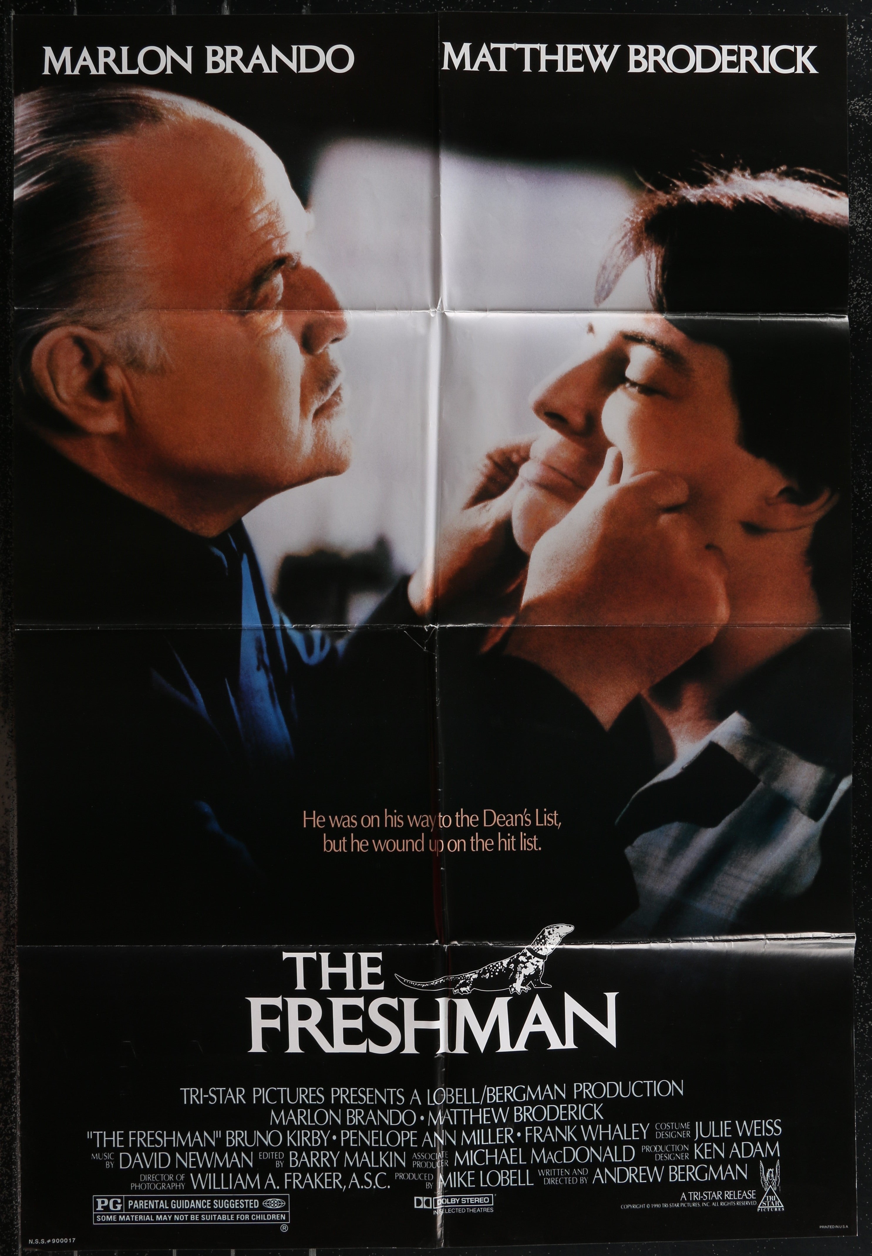 The Freshman (1990) Original US One Sheet Movie Poster