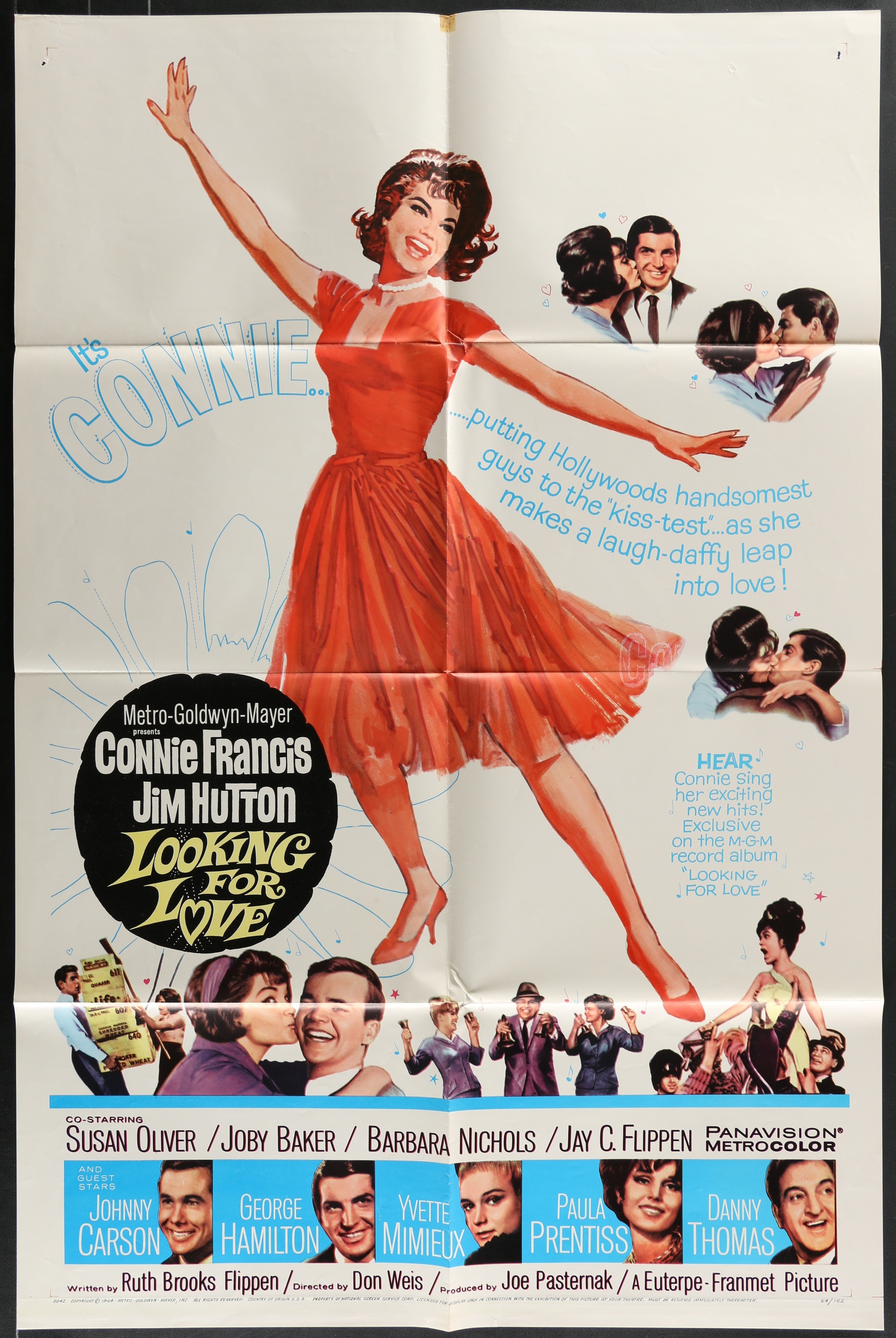Looking For Love (1964) Original US One Sheet Movie Poster