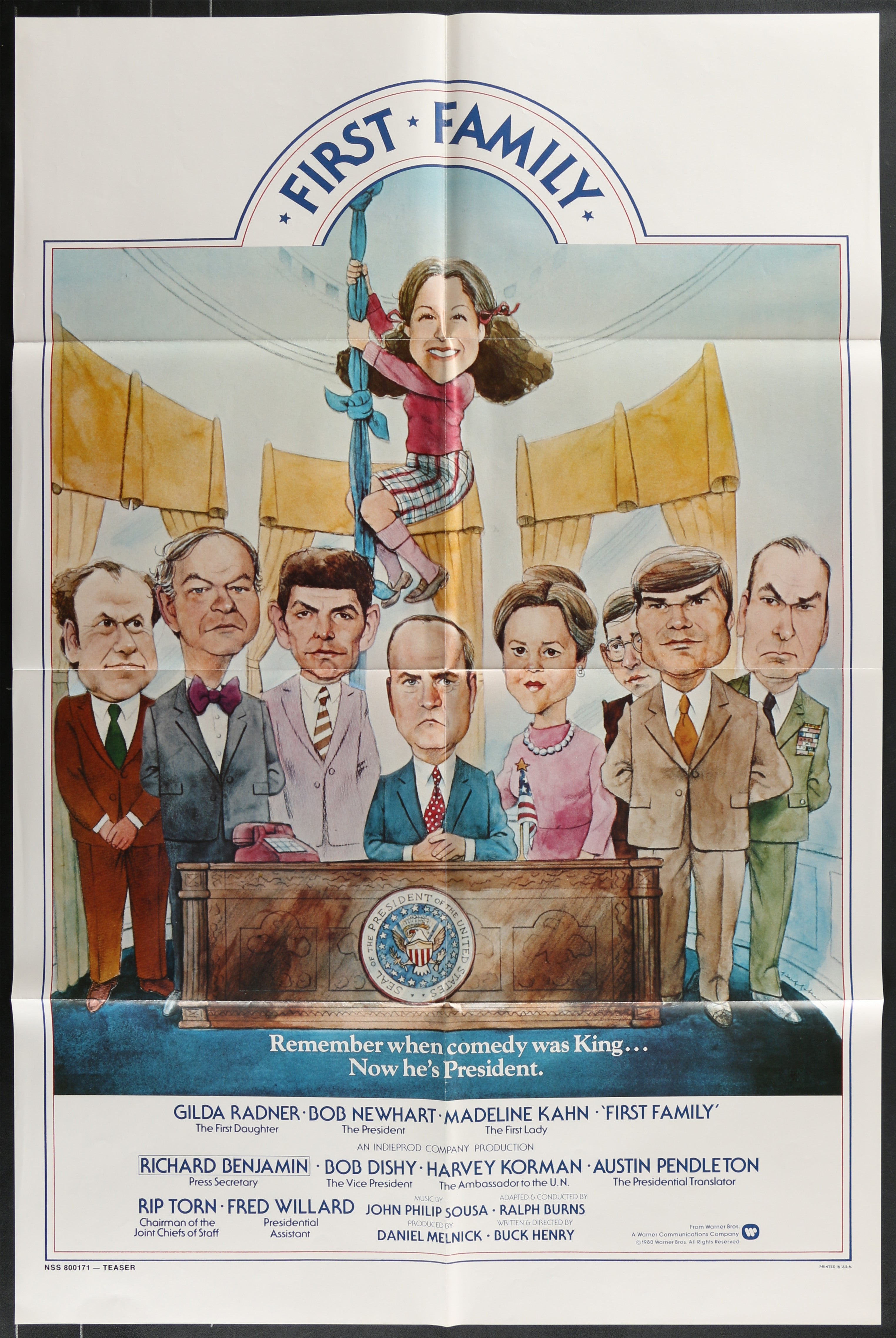 First Family (1980) Original US One Sheet Movie Poster