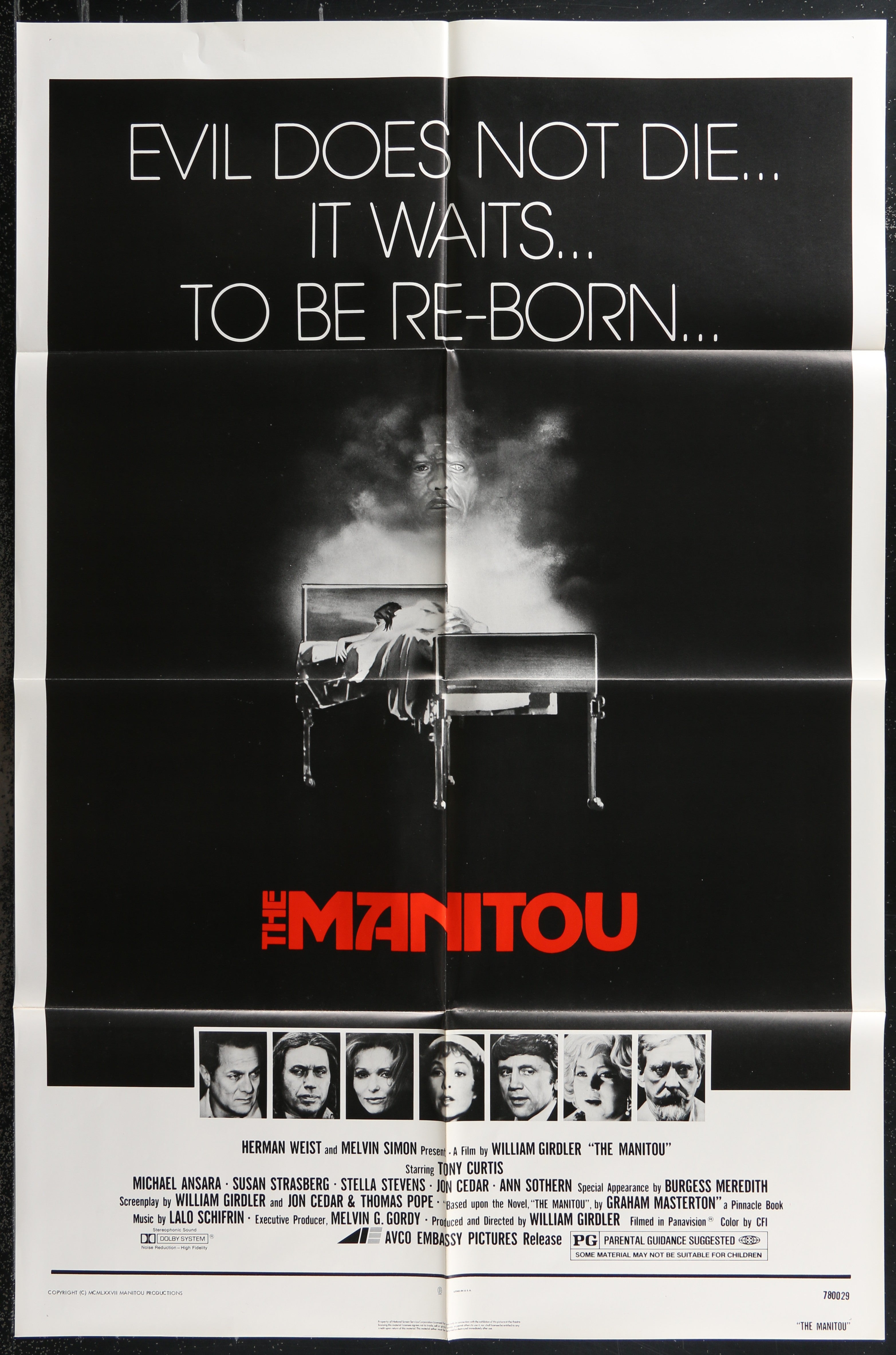 The Manitou (1978) Original US One Sheet Movie Poster