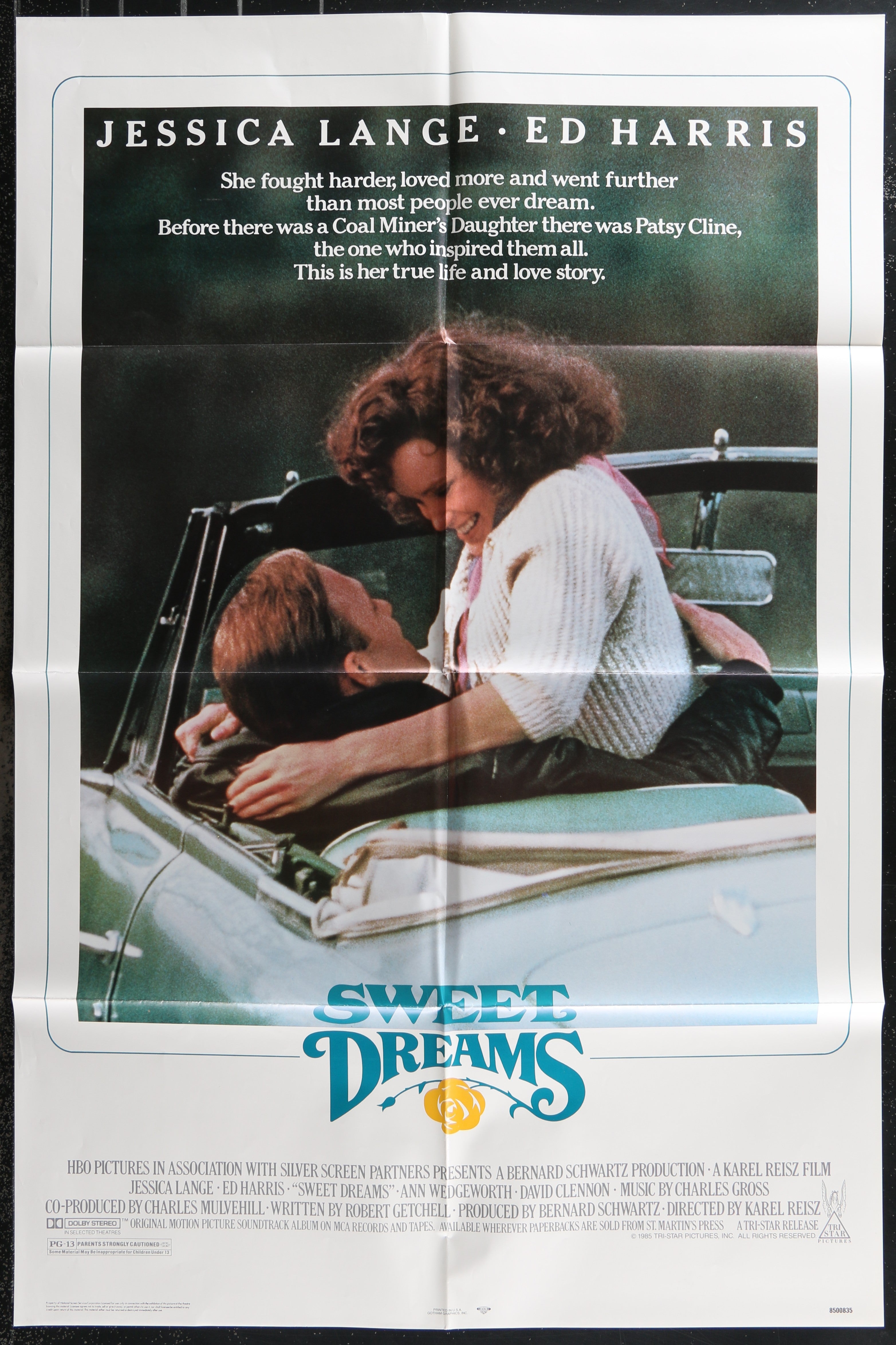 Sweet Dreams (1985) Original US One Sheet Movie Poster