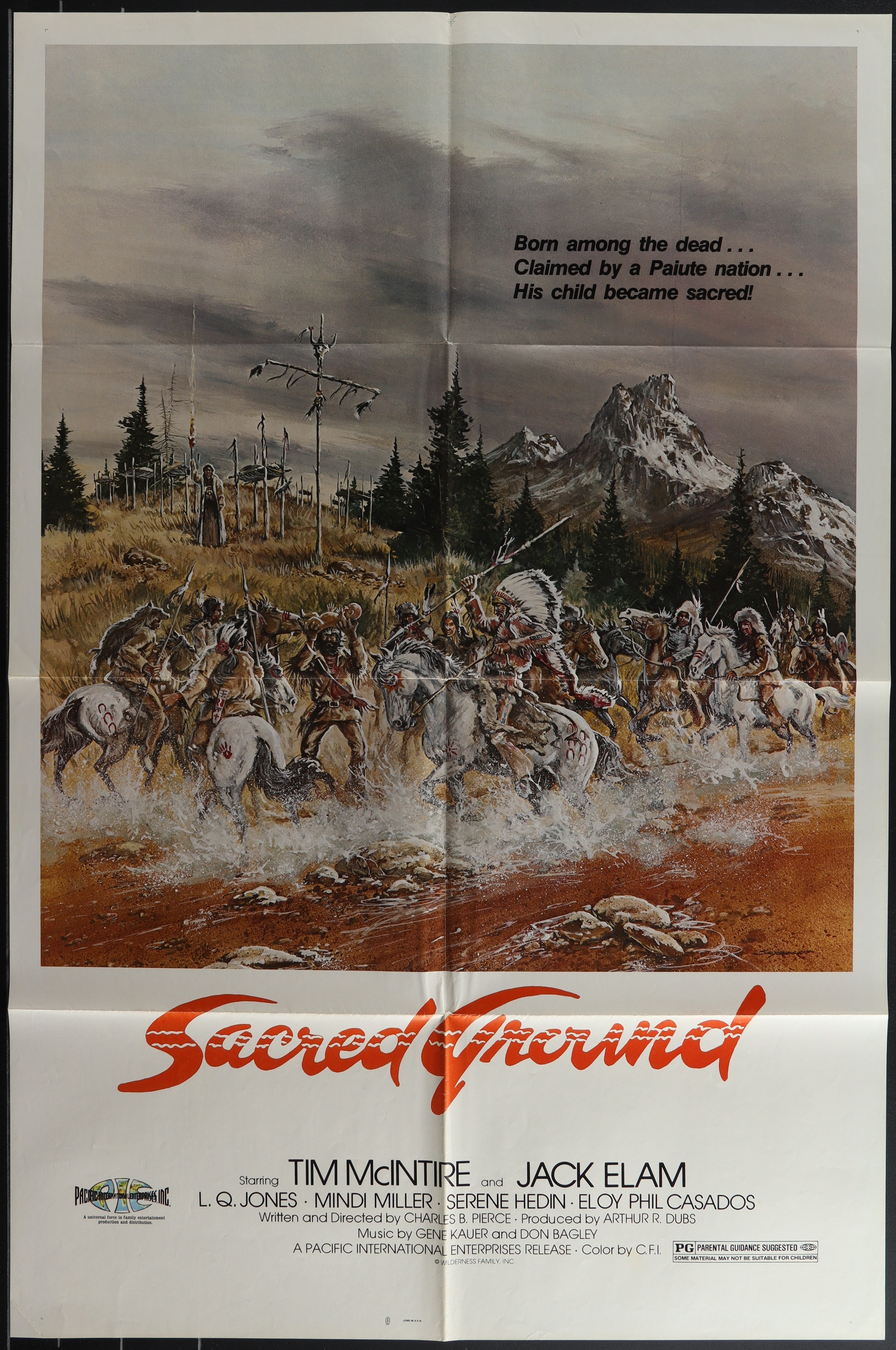 Sacred Ground (1983) Original US One Sheet Movie Poster