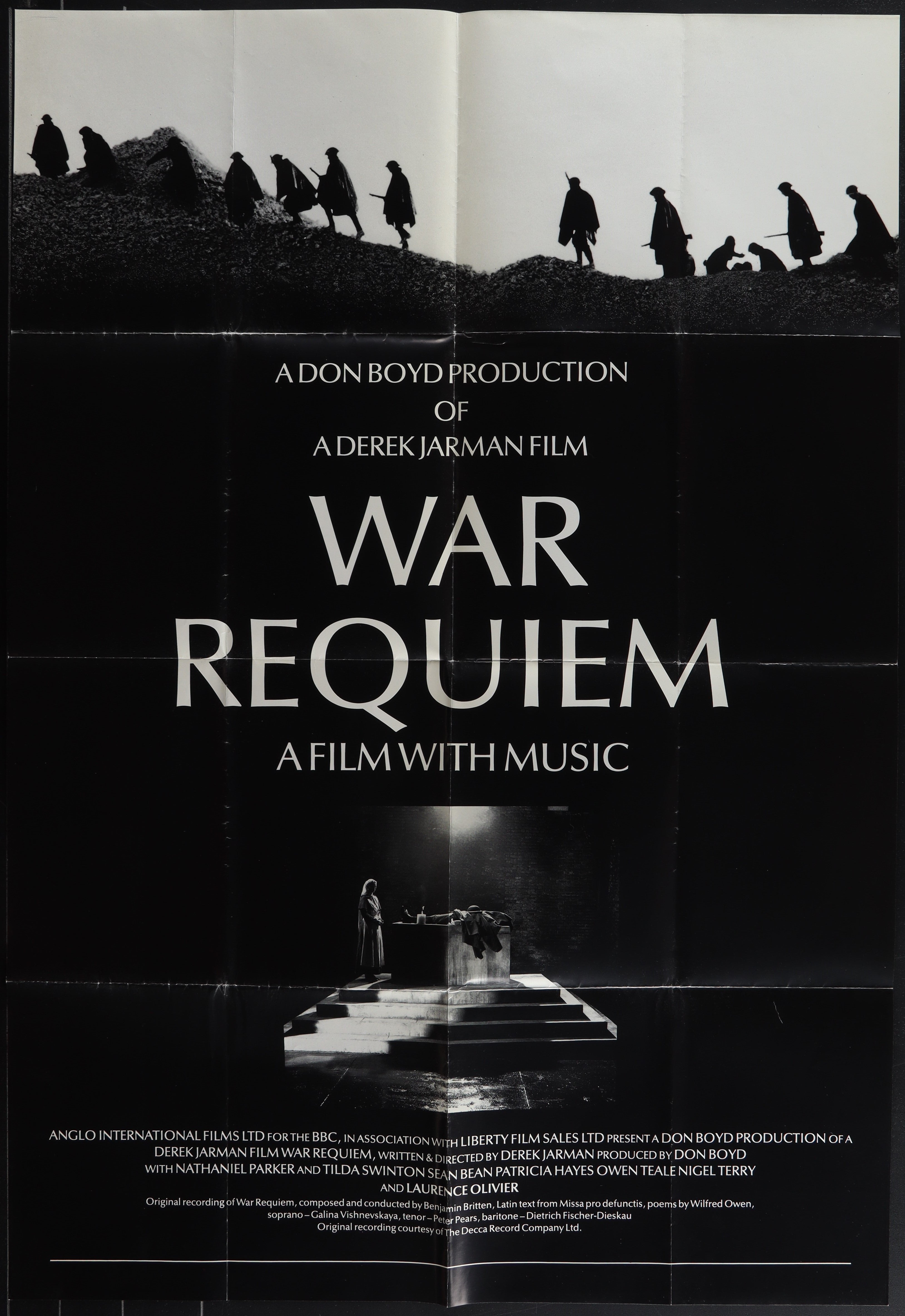 War Requiem (1989) Original US One Sheet Movie Poster