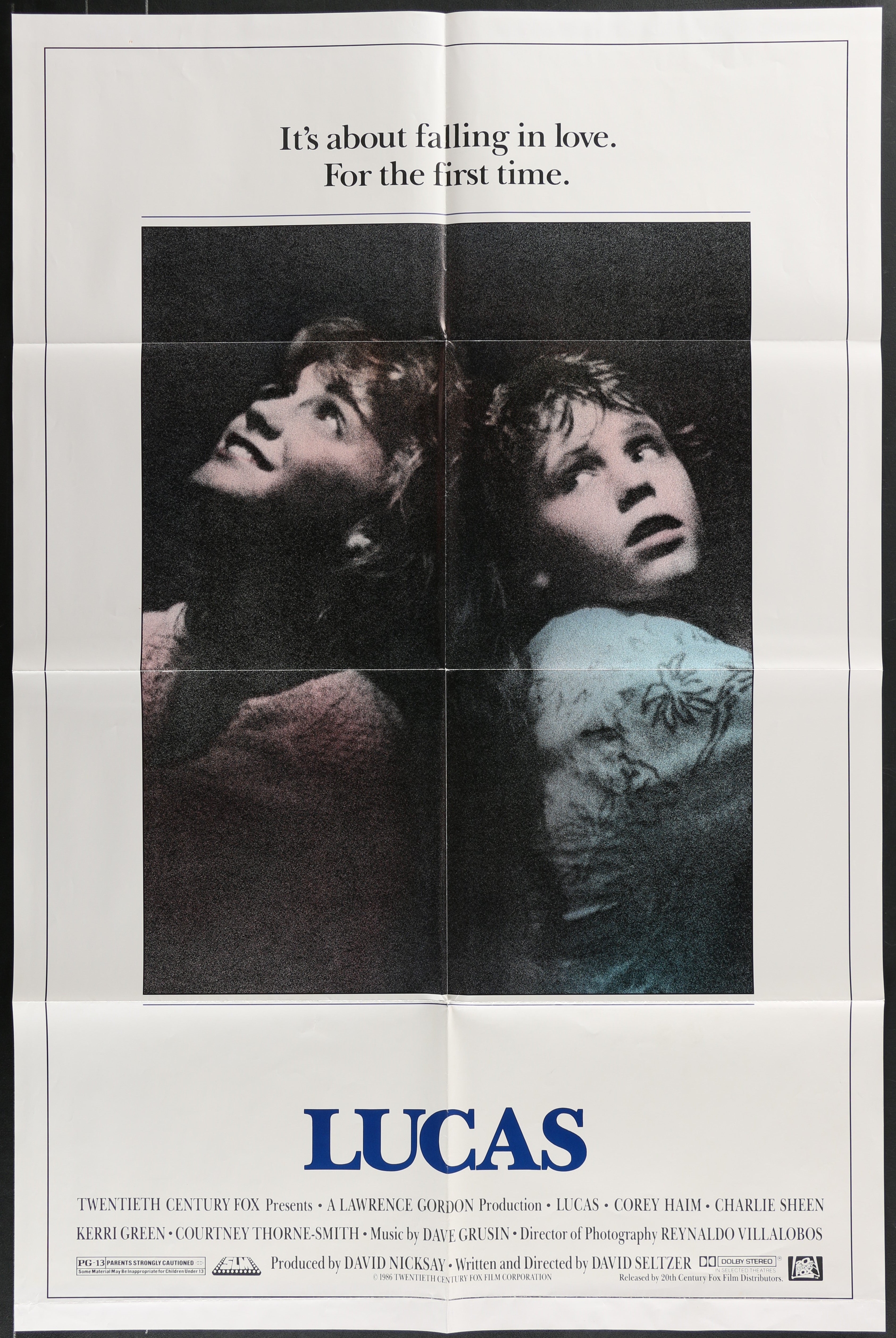 Lucas (1986) Original US One Sheet Movie Poster