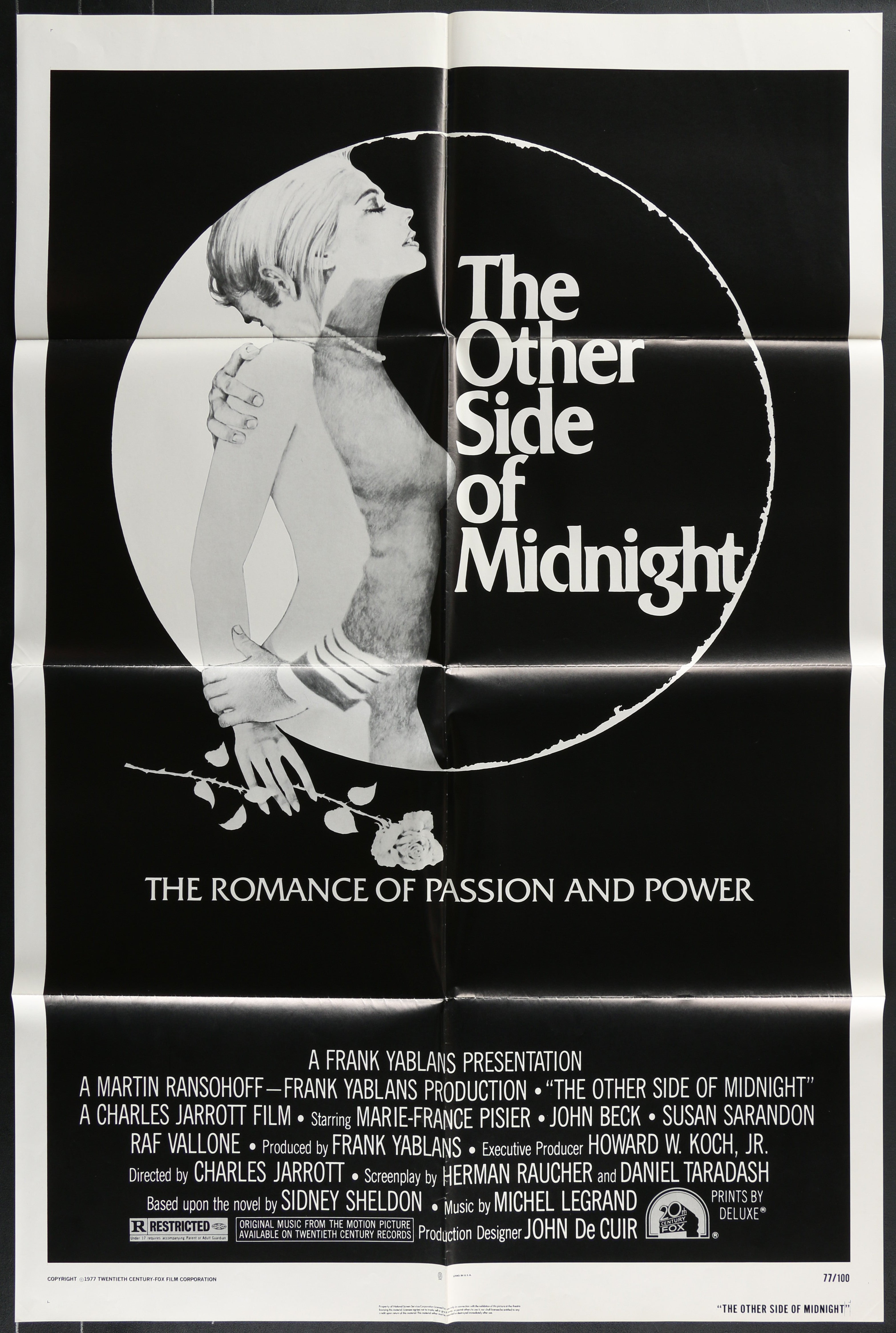 The Other Side Of Midnight (1977) Original US One Sheet Movie Poster