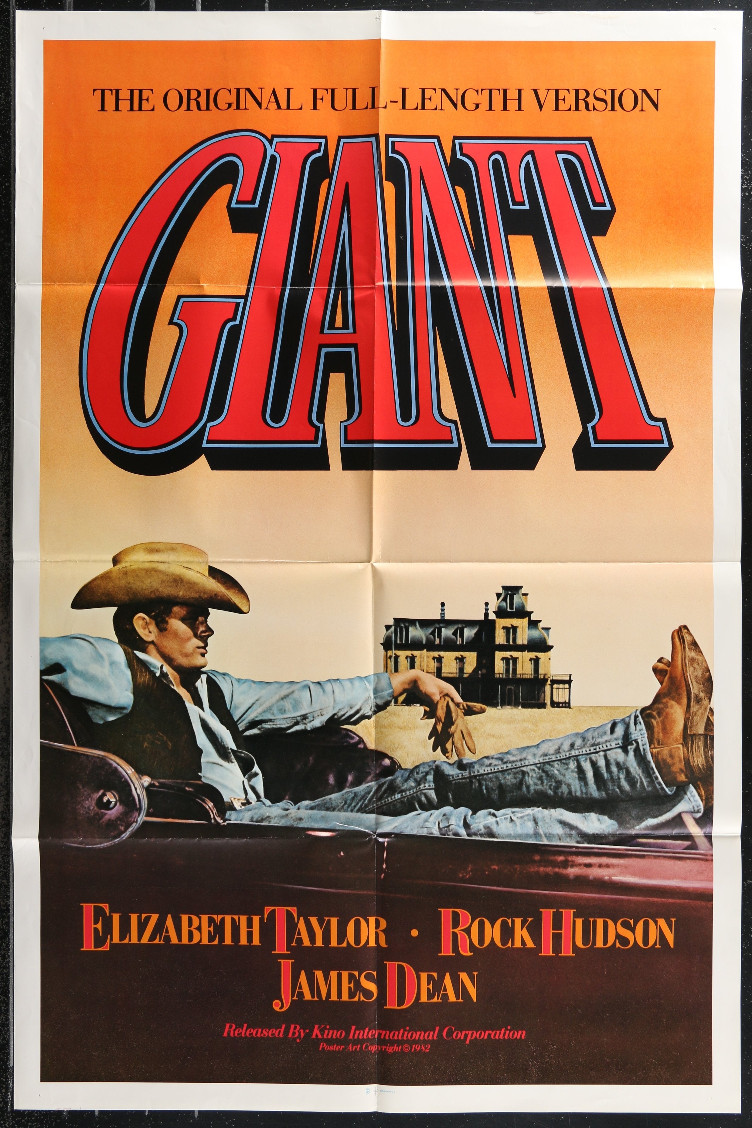 Giant (1983 RR) Original US One Sheet Movie Poster