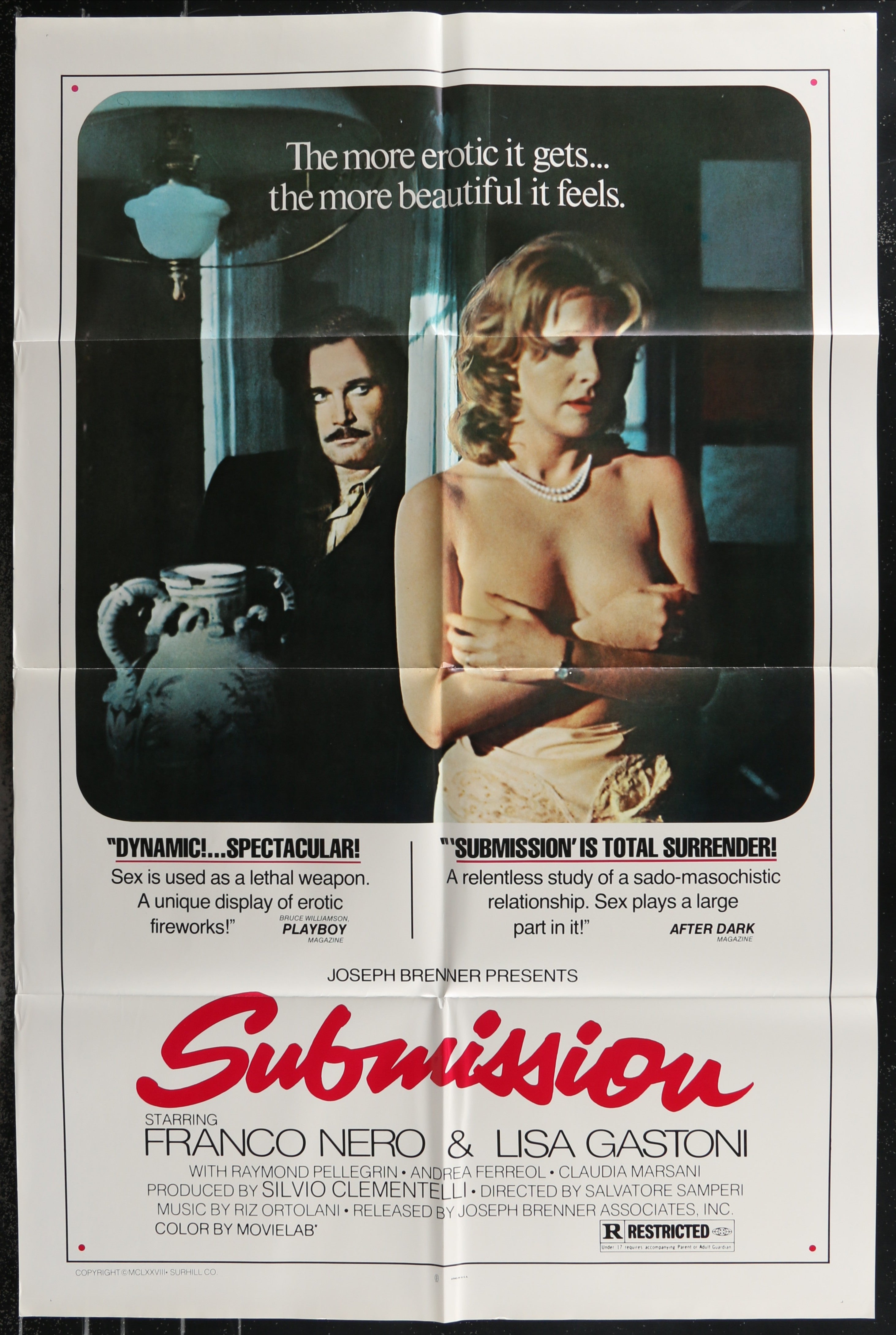 Submission (1978) Original US One Sheet Movie Poster