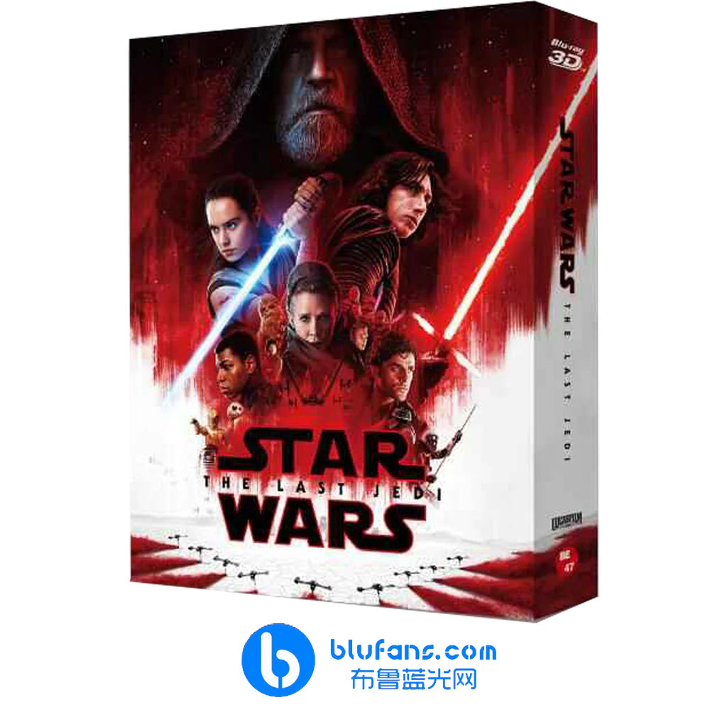 Blufans Star Wars The Last Jedi Double Lenticular Boxset