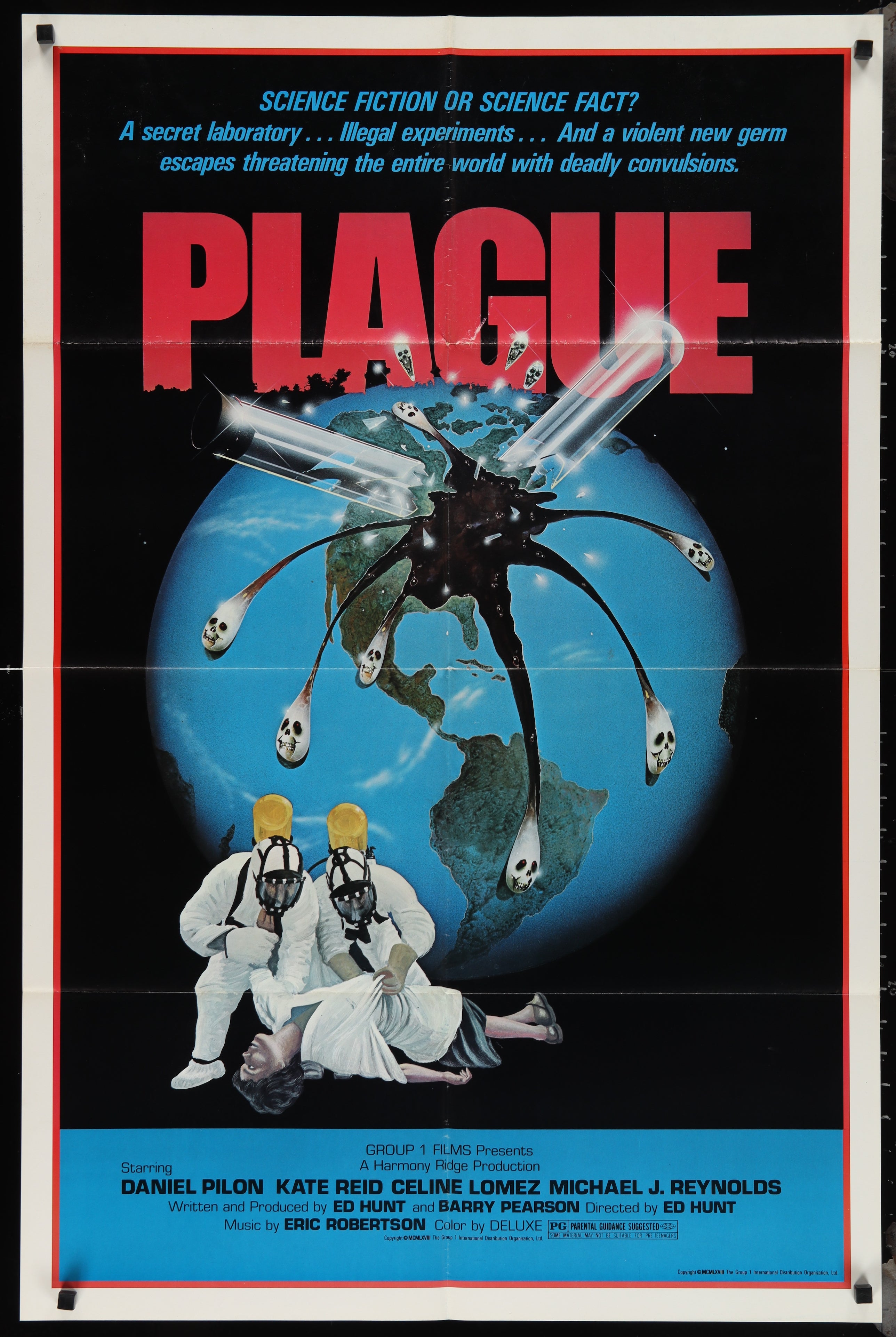 Plague (1979) Original US One Sheet Movie Poster