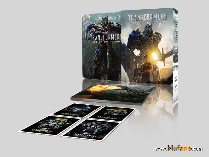Blufans Transformers Age of Extinction Type B Slipcover Steelbook