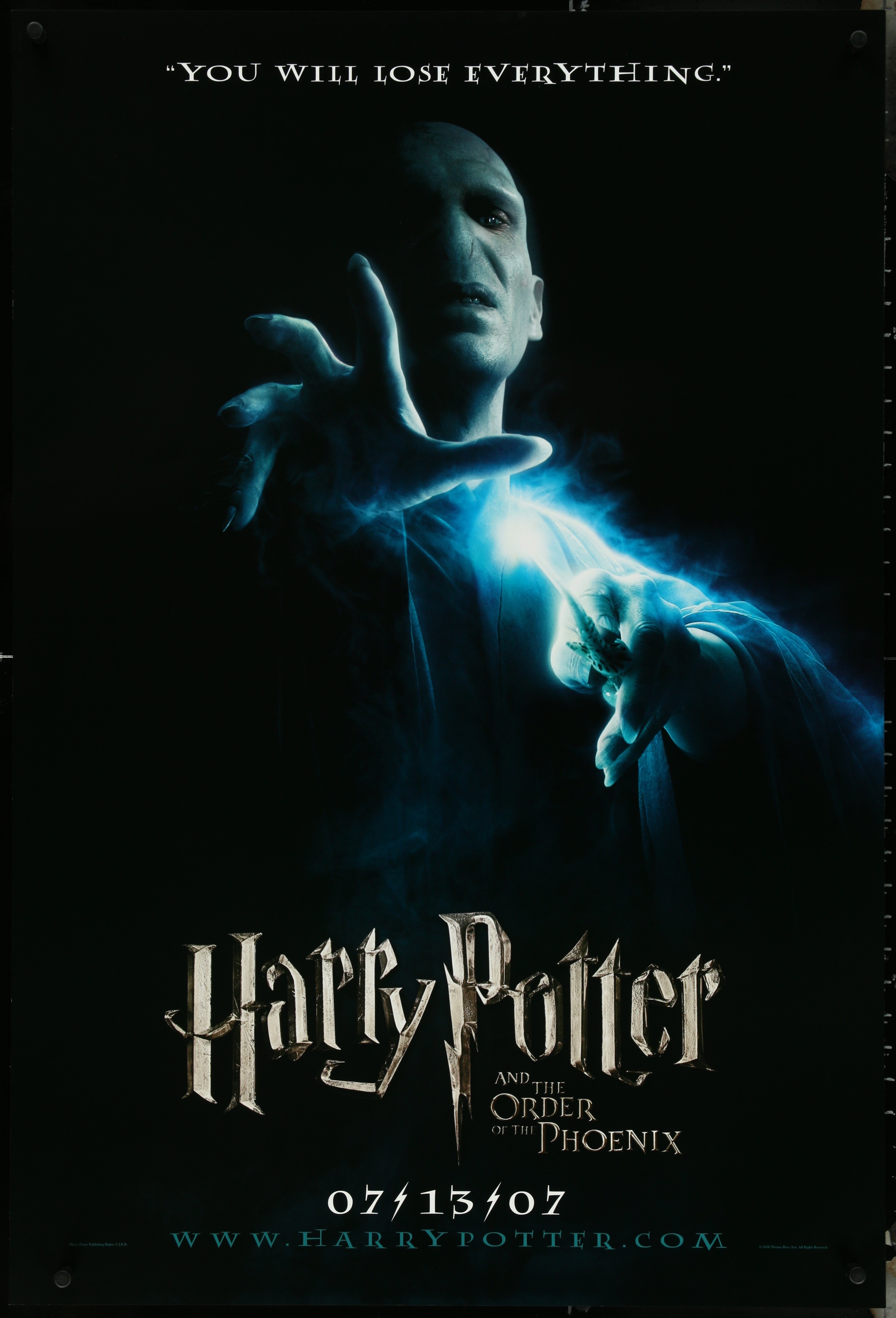 Harry Potter And the Order Of The Phoenix (2007) Original US One Sheet Movie Poster