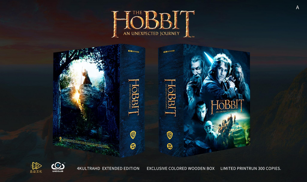 UHD Club The Hobbit Trilogy Variant A Boxsets