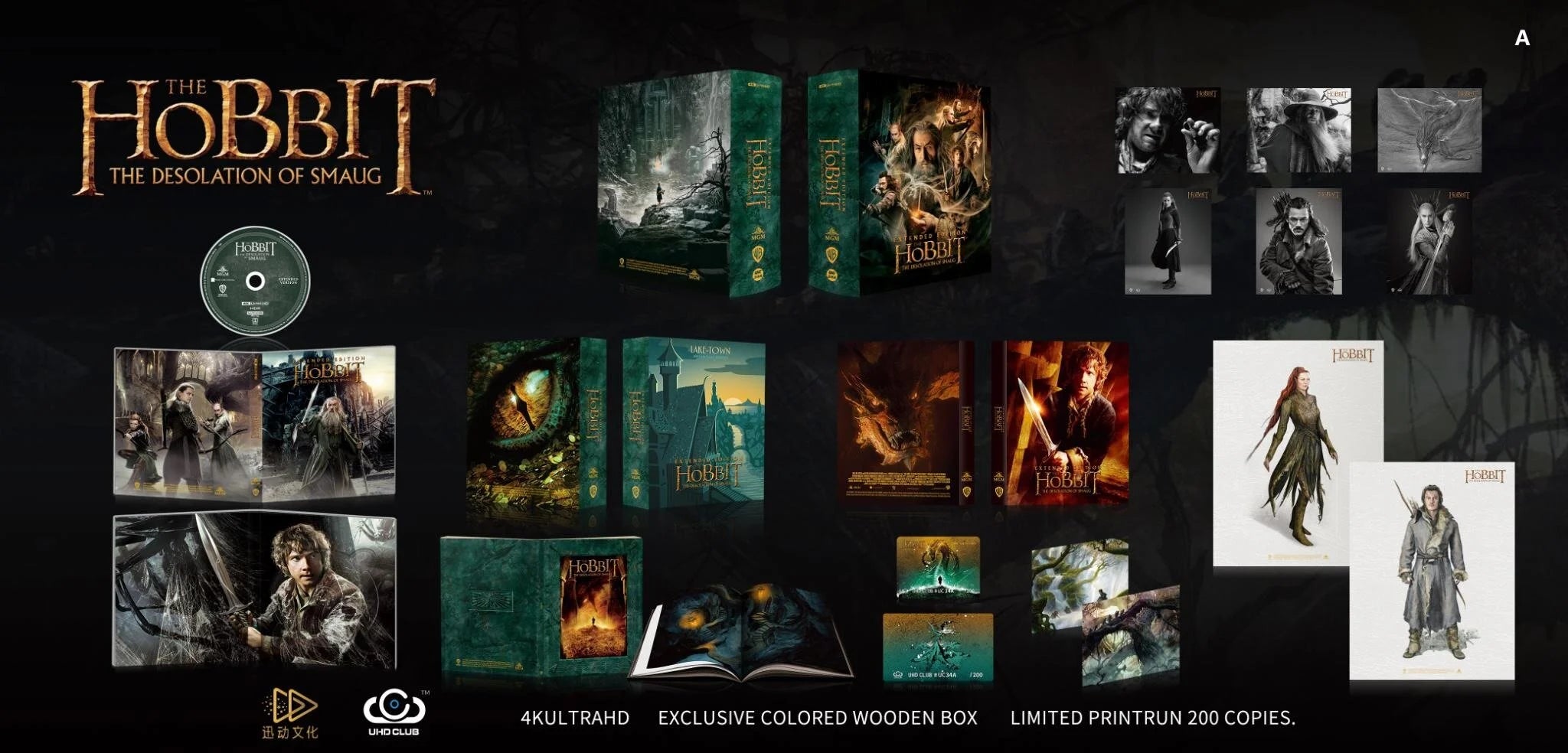 UHD Club The Hobbit Trilogy Variant A Boxsets