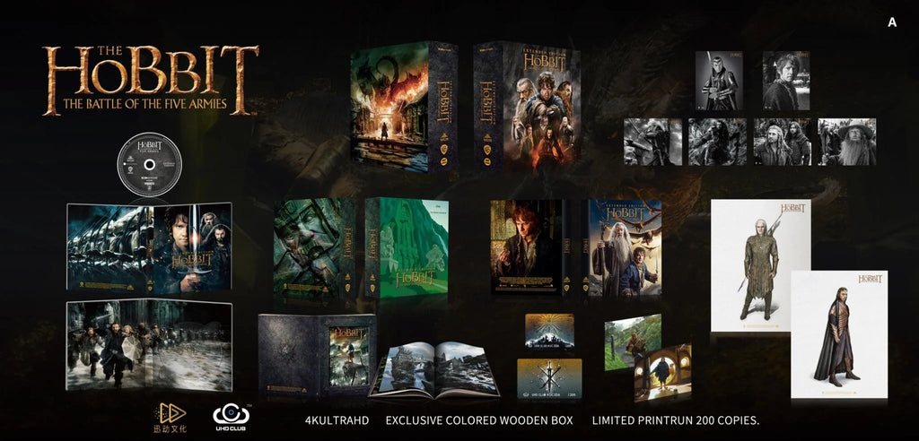 UHD Club The Hobbit Trilogy Variant A Boxsets