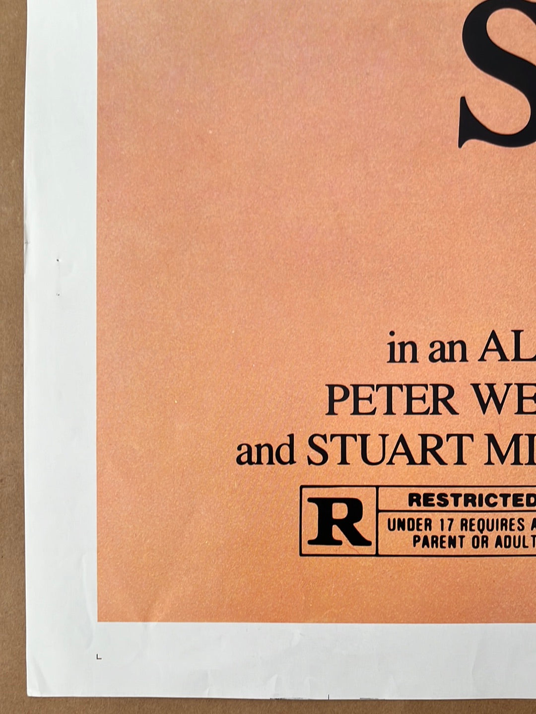 Shoot The Moon (1982) Original US One Sheet Cinema Poster