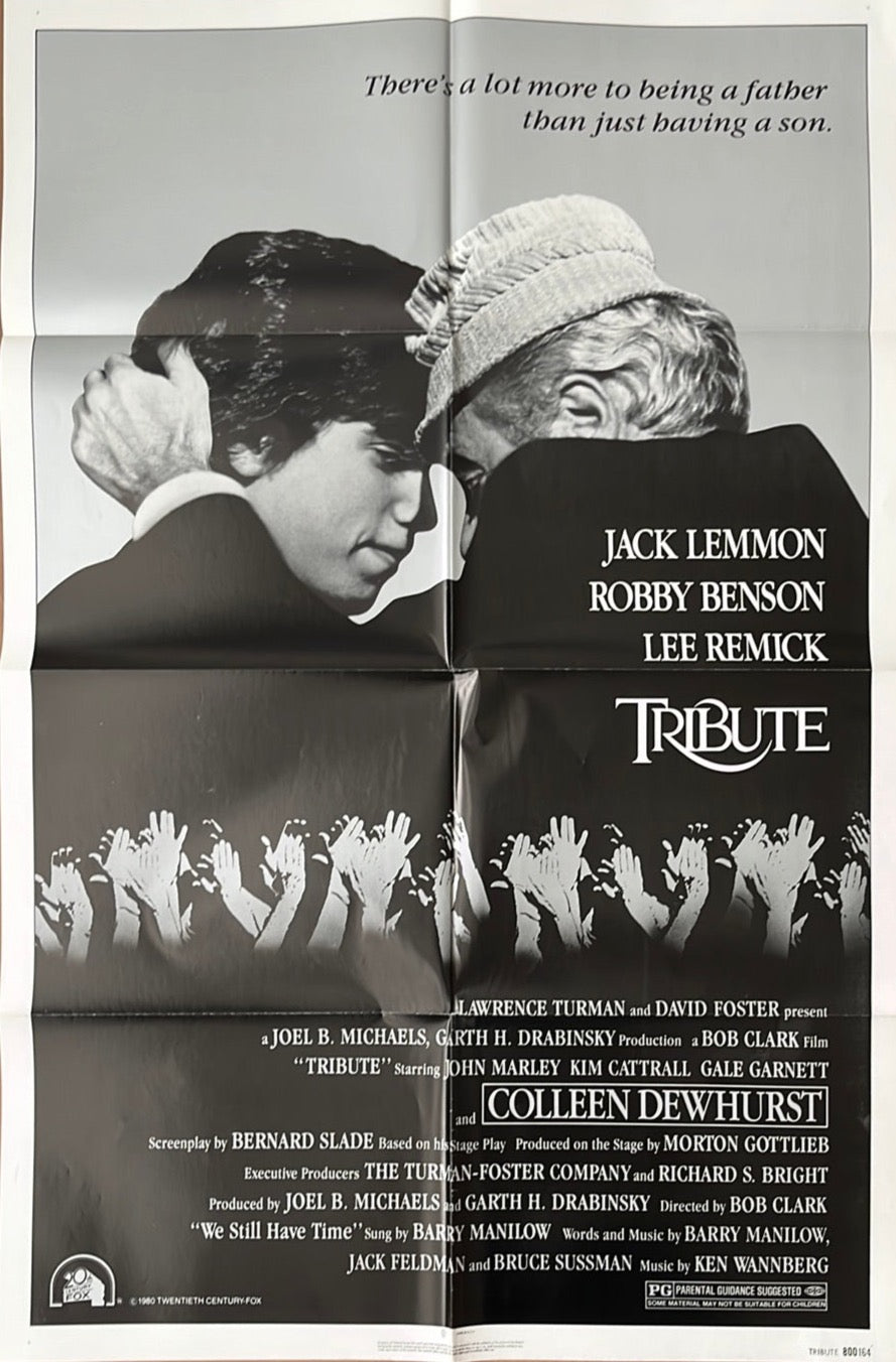 Tribute (1980) Original US One Sheet Cinema Poster