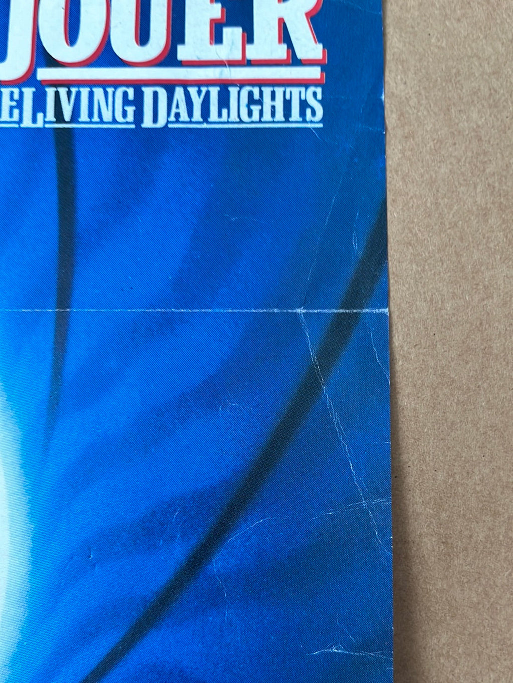 The Living Daylights - Tuer Nest Pas Jouer (1987) Original French 'Petite' Cinema Poster