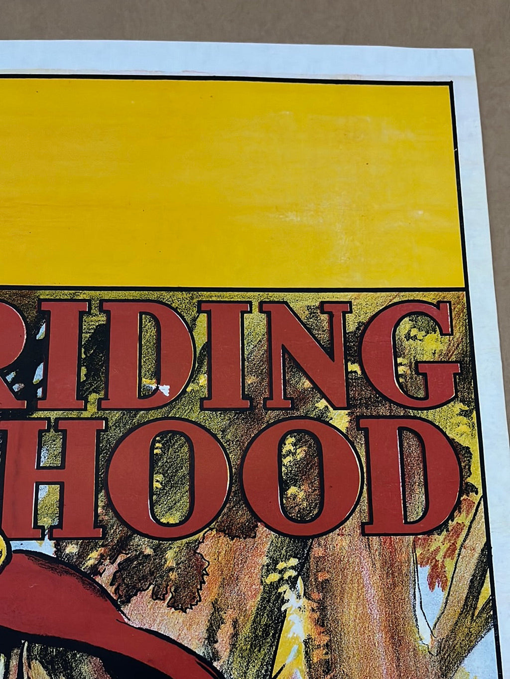 Red Riding Hood (1930s) Original UK Double Crown Poster