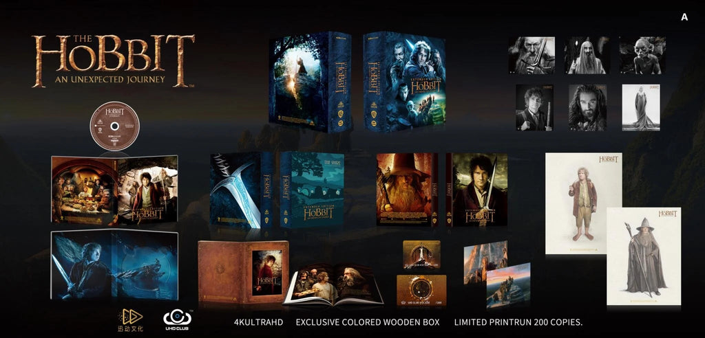 UHD Club The Hobbit Trilogy Variant A Boxsets